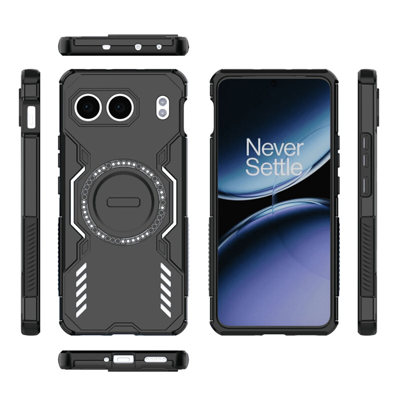 Husa OnePlus Nord 4 Techsuit ArmorMag Case, negru