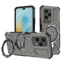 Husa Honor 200 Lite Techsuit Carbon Shield PRO, fumuriu