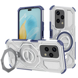 Husa Honor 200 Lite Techsuit Carbon Shield PRO, albastru