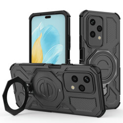 Husa Honor 200 Lite Techsuit Carbon Shield PRO, negru