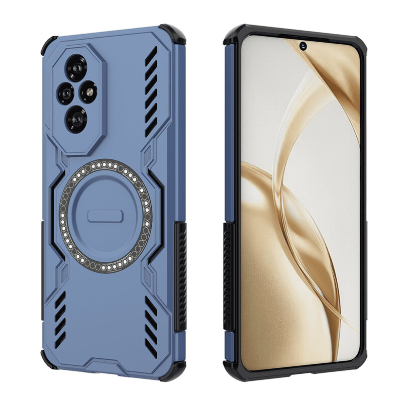 Husa Honor 200 Techsuit ArmorMag Case, albastru