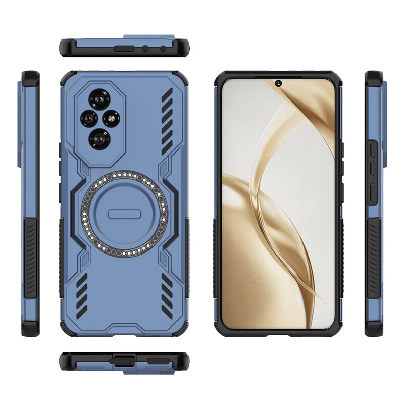 Husa Honor 200 Techsuit ArmorMag Case, albastru