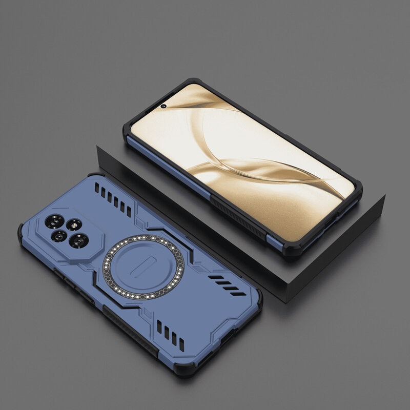 Husa Honor 200 Techsuit ArmorMag Case, albastru