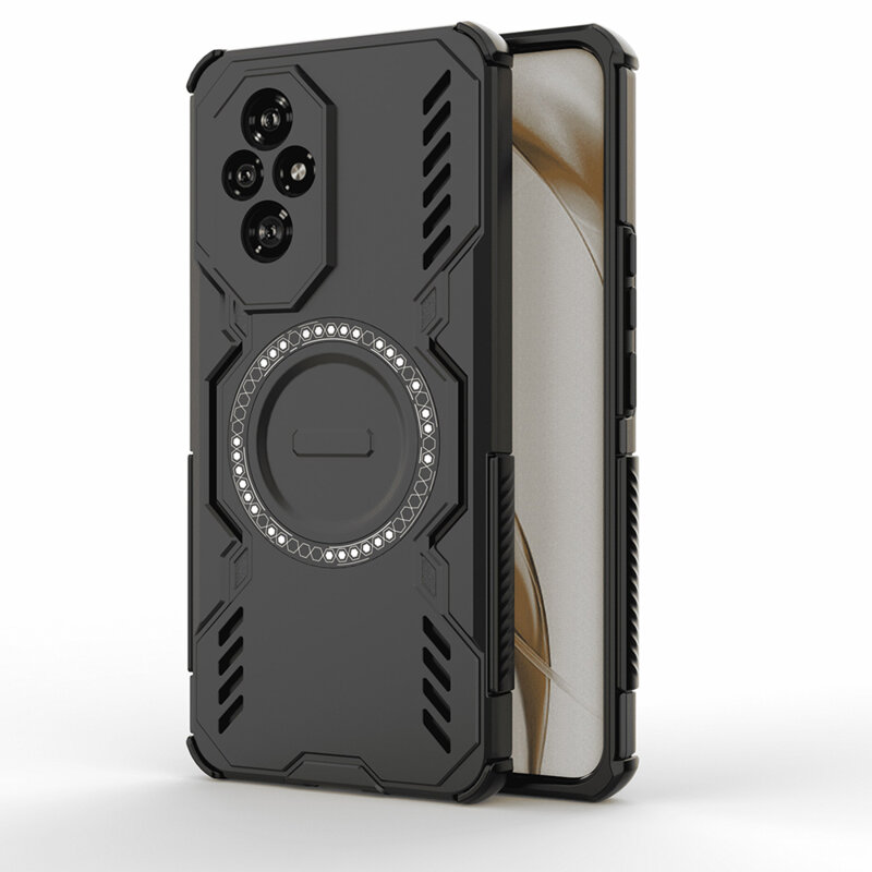 Husa Honor 200 Techsuit ArmorMag Case, negru