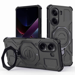Husa Xiaomi Poco X7 Pro Techsuit Carbon Shield PRO, negru