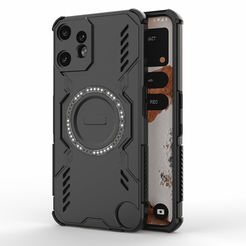 Husa Nothing CMF Phone 2 Pro Techsuit ArmorMag Case, negru