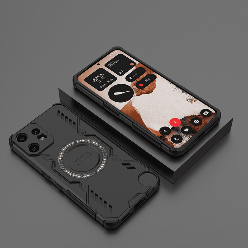 Husa Nothing CMF Phone 2 Pro Techsuit ArmorMag Case, negru