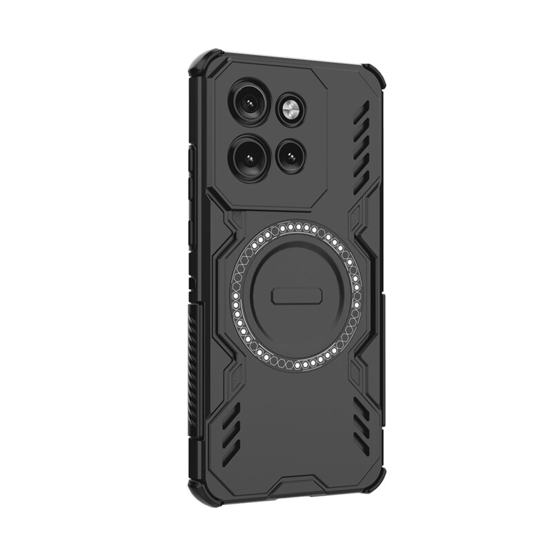 Husa Motorola ThinkPhone 25 Techsuit ArmorMag Case, negru