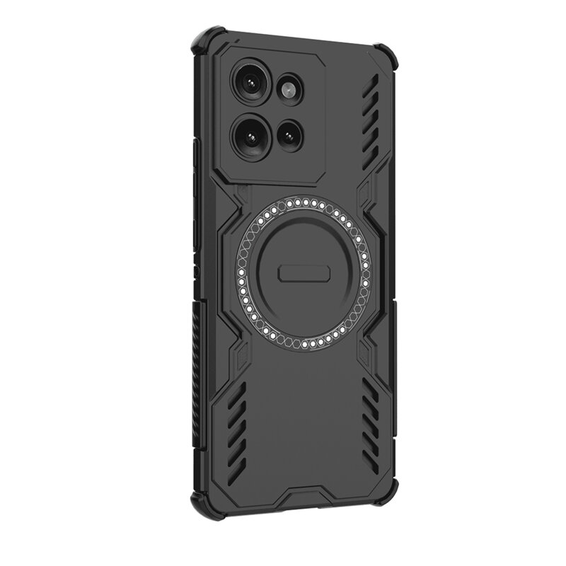 Husa Motorola Edge 50 Techsuit ArmorMag Case, negru