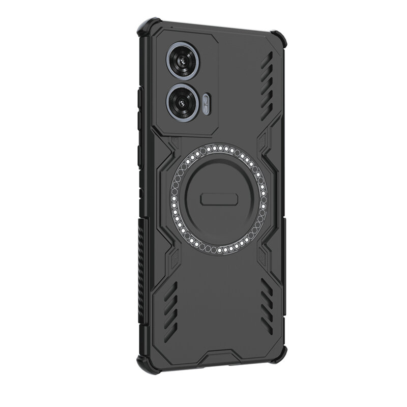 Husa Motorola Edge 50 Fusion Techsuit ArmorMag Case, negru