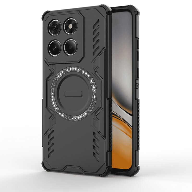 Husa Motorola Edge 60 Fusion Techsuit ArmorMag Case, negru