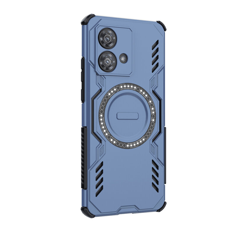 Husa Motorola Edge 40 Neo Techsuit ArmorMag Case, albastru