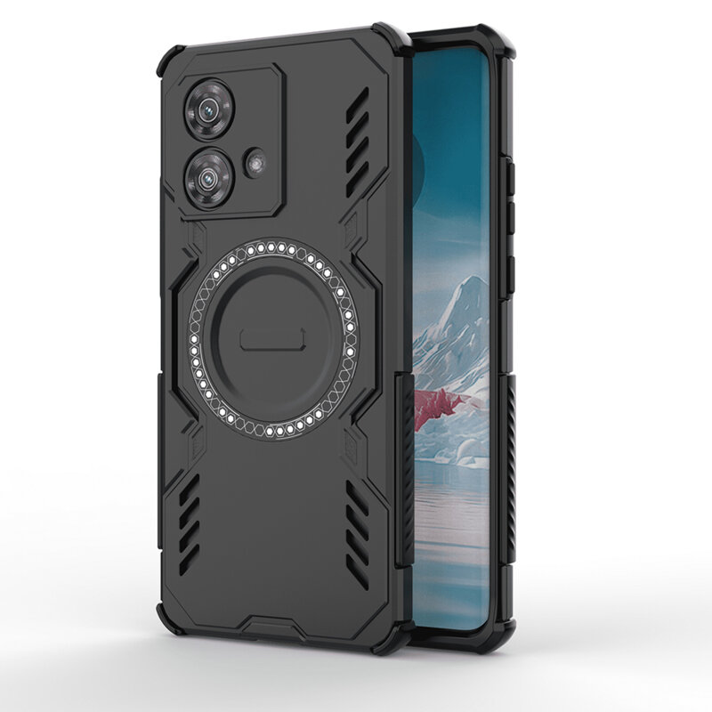 Husa Motorola Edge 40 Neo Techsuit ArmorMag Case, negru