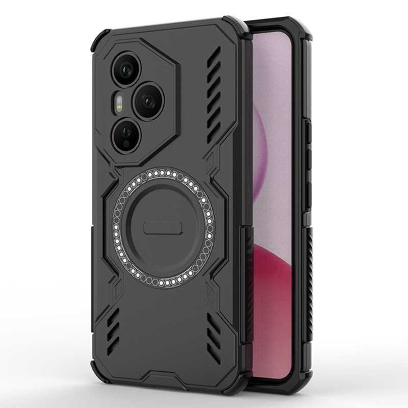 Husa Honor 400 Pro Techsuit ArmorMag Case, negru
