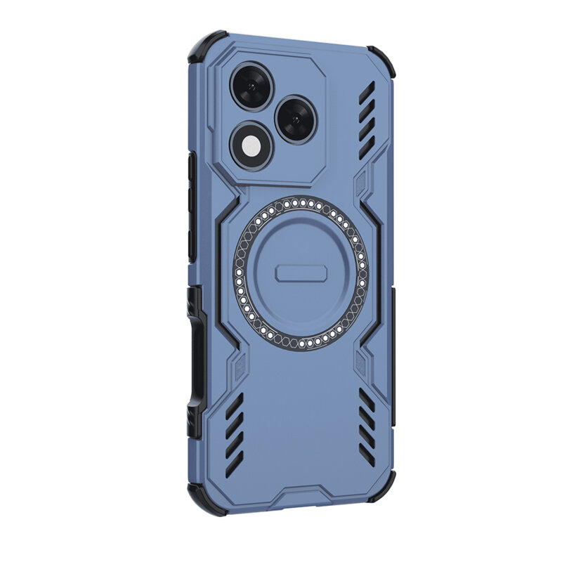 Husa Honor 400 Lite Techsuit ArmorMag Case, albastru