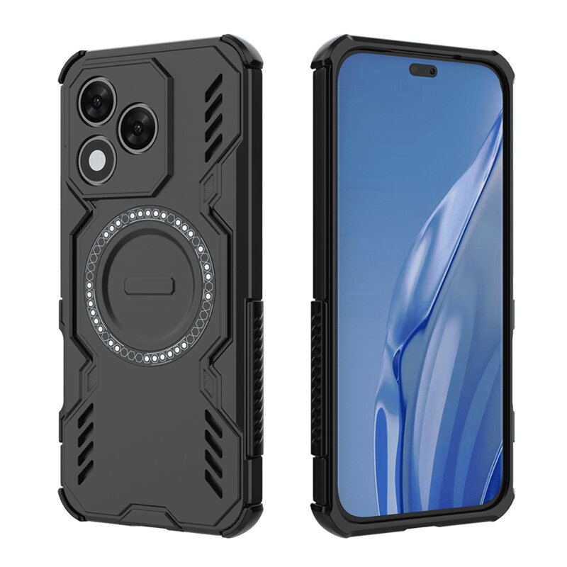 Husa Honor 400 Lite Techsuit ArmorMag Case, negru