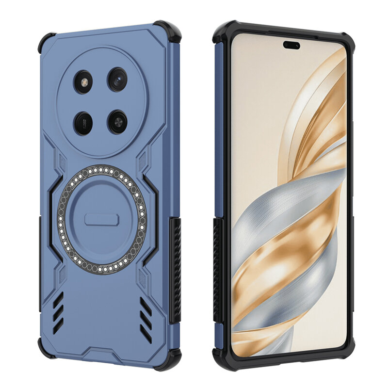 Husa Honor X9c Techsuit ArmorMag Case, albastru