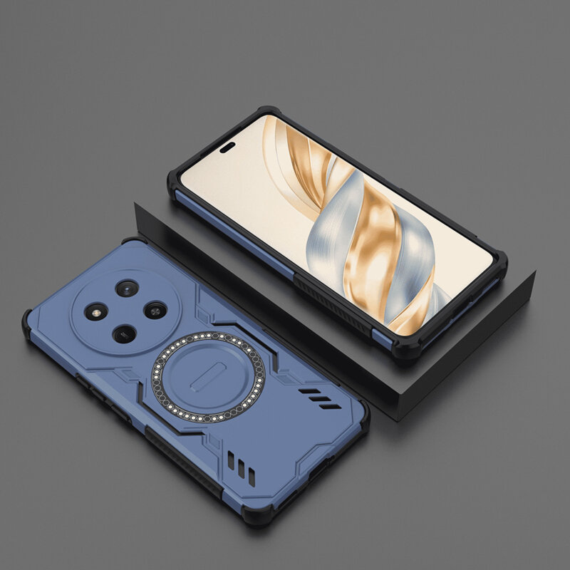 Husa Honor X9c Techsuit ArmorMag Case, albastru