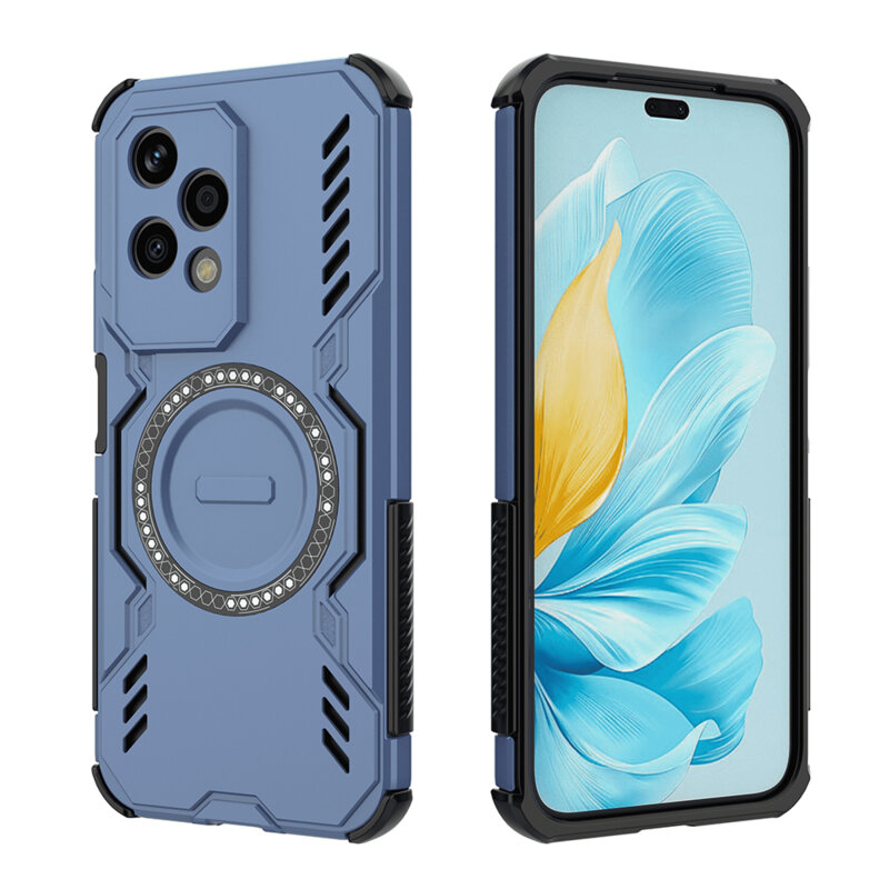 Husa Honor 200 Lite Techsuit ArmorMag Case, albastru