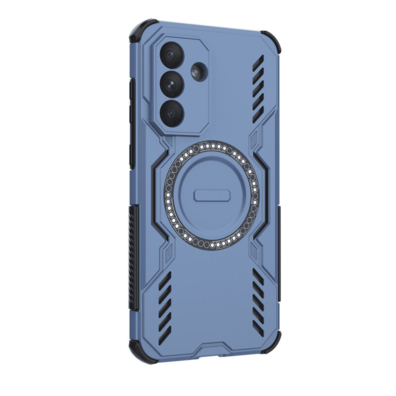 Husa Samsung Galaxy A56 5G Techsuit ArmorMag Case, albastru