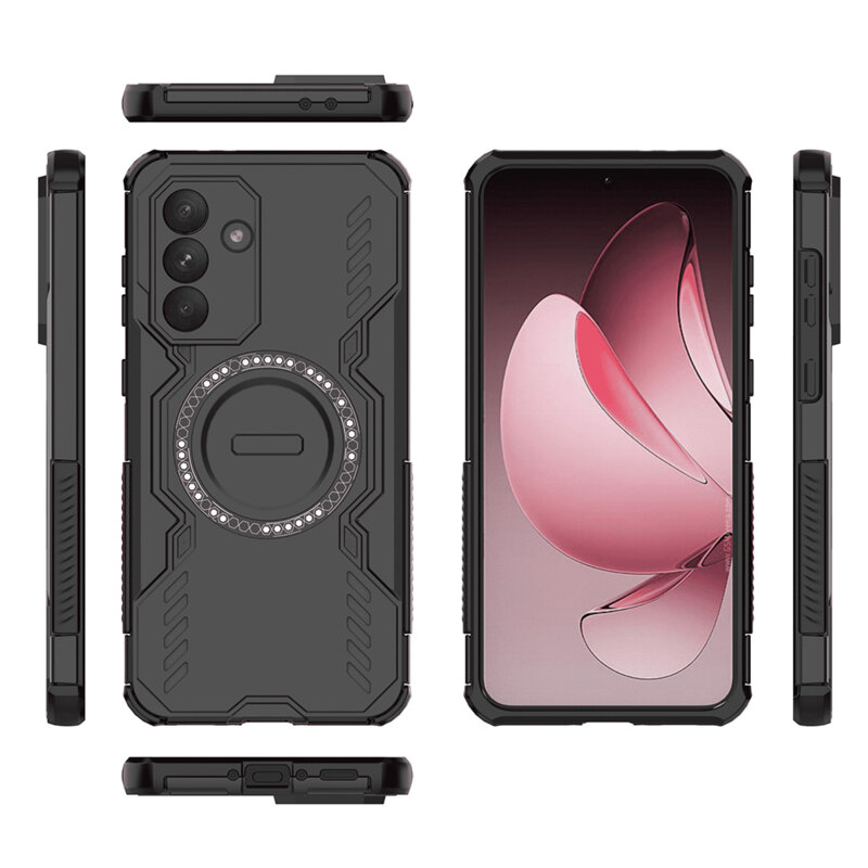 Husa Samsung Galaxy A56 5G Techsuit ArmorMag Case, negru