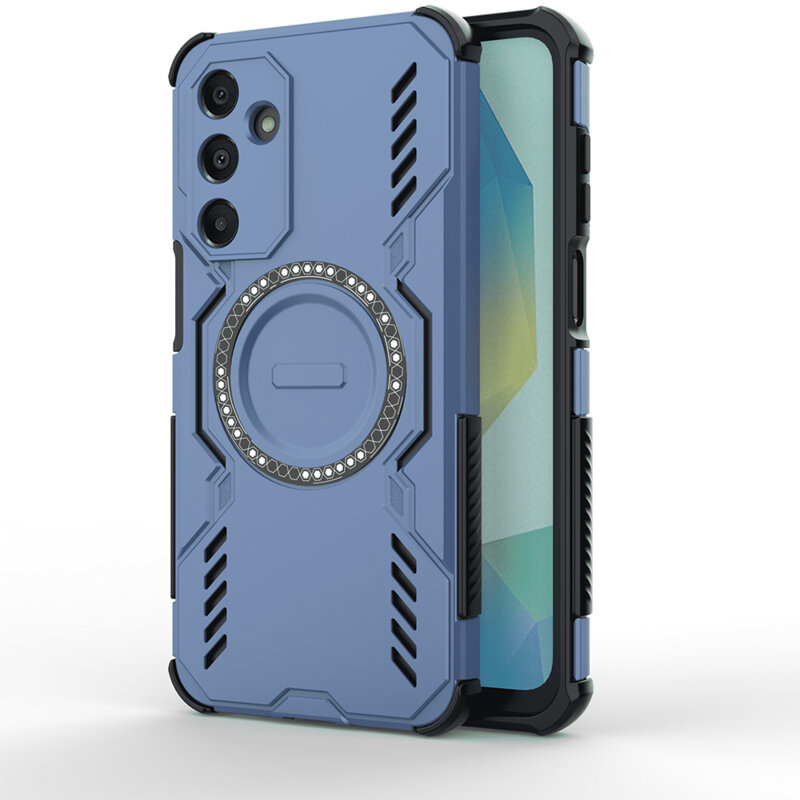 Husa Samsung Galaxy A16 4G Techsuit ArmorMag Case, albastru