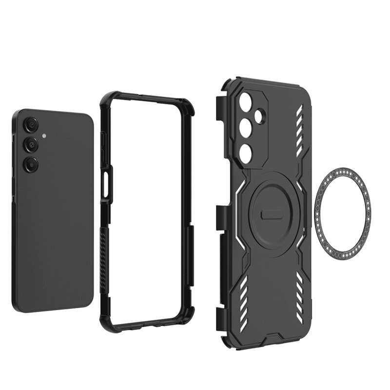Husa Samsung Galaxy A16 4G Techsuit ArmorMag Case, albastru