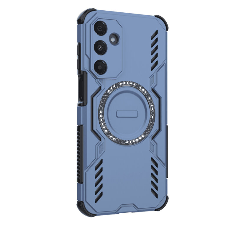Husa Samsung Galaxy A16 5G Techsuit ArmorMag Case, albastru