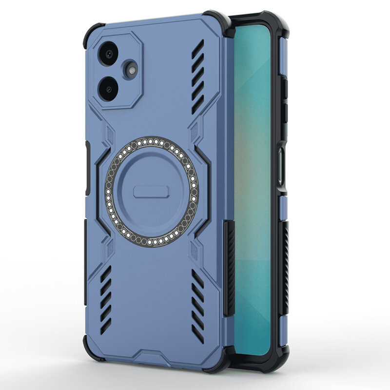Husa Samsung Galaxy A06 Techsuit ArmorMag Case, albastru