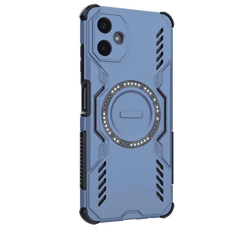 Husa Samsung Galaxy A06 Techsuit ArmorMag Case, albastru