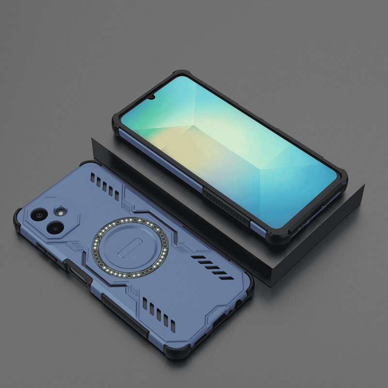 Husa Samsung Galaxy A06 Techsuit ArmorMag Case, albastru