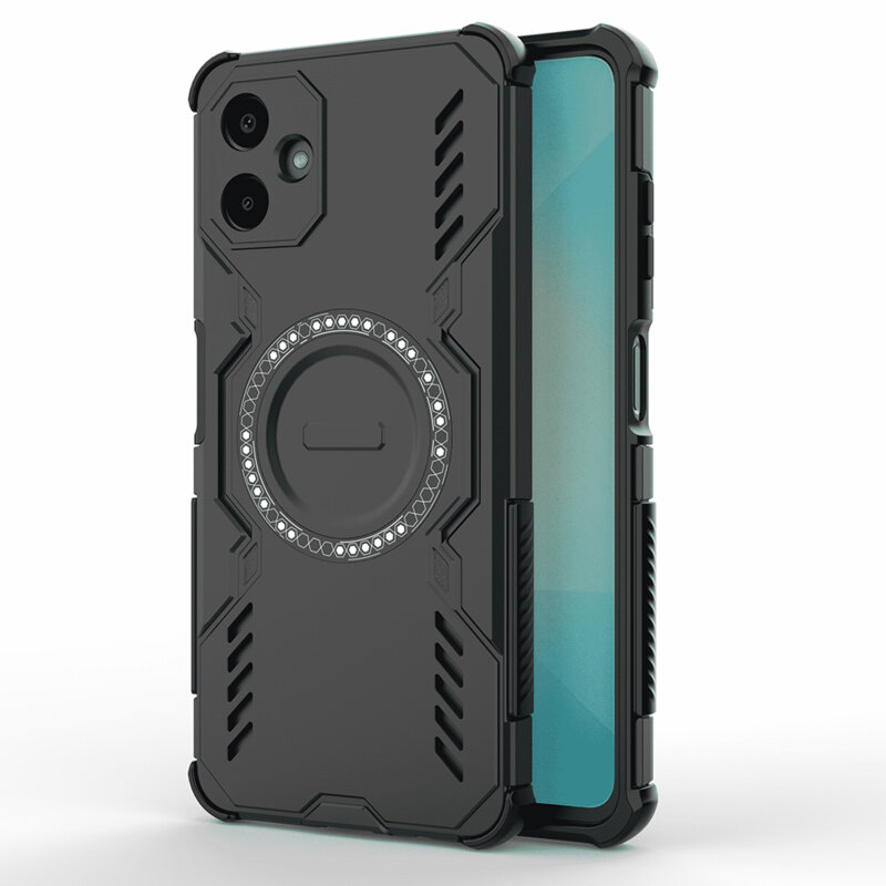Husa Samsung Galaxy A06 Techsuit ArmorMag Case, negru