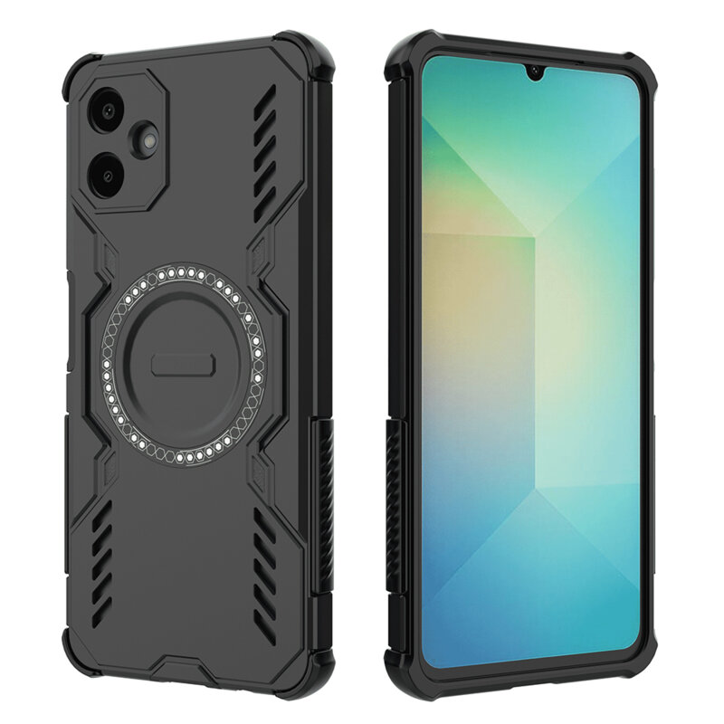 Husa Samsung Galaxy A06 Techsuit ArmorMag Case, negru