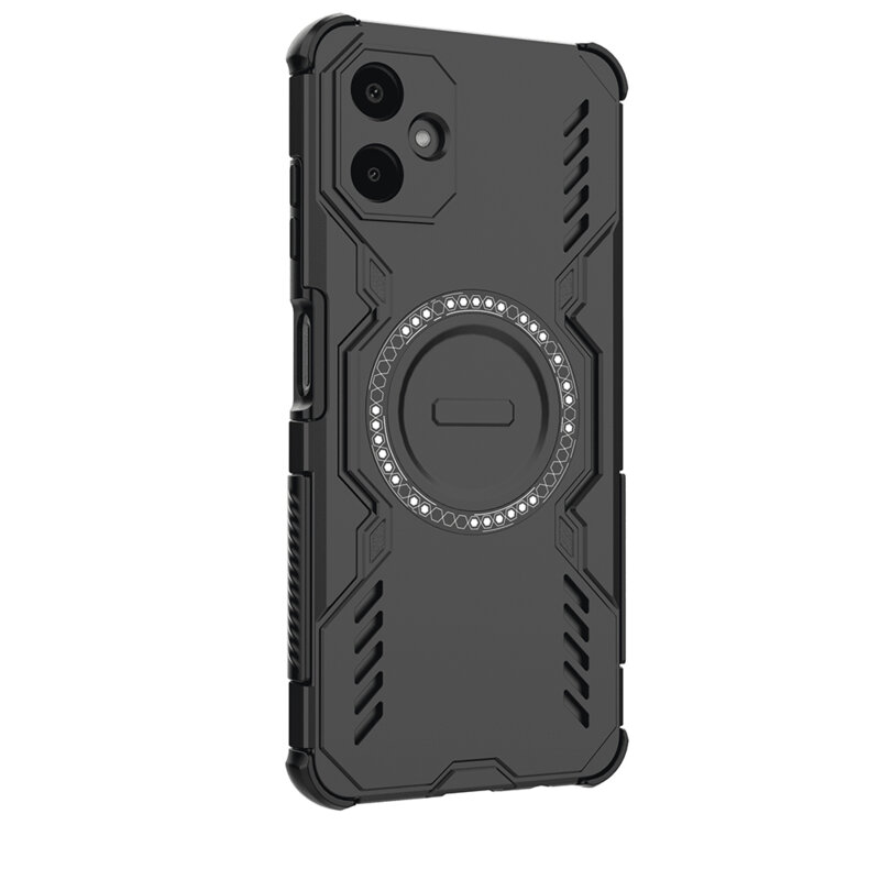 Husa Samsung Galaxy A06 Techsuit ArmorMag Case, negru