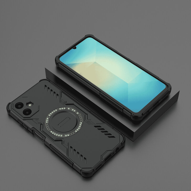 Husa Samsung Galaxy A06 Techsuit ArmorMag Case, negru