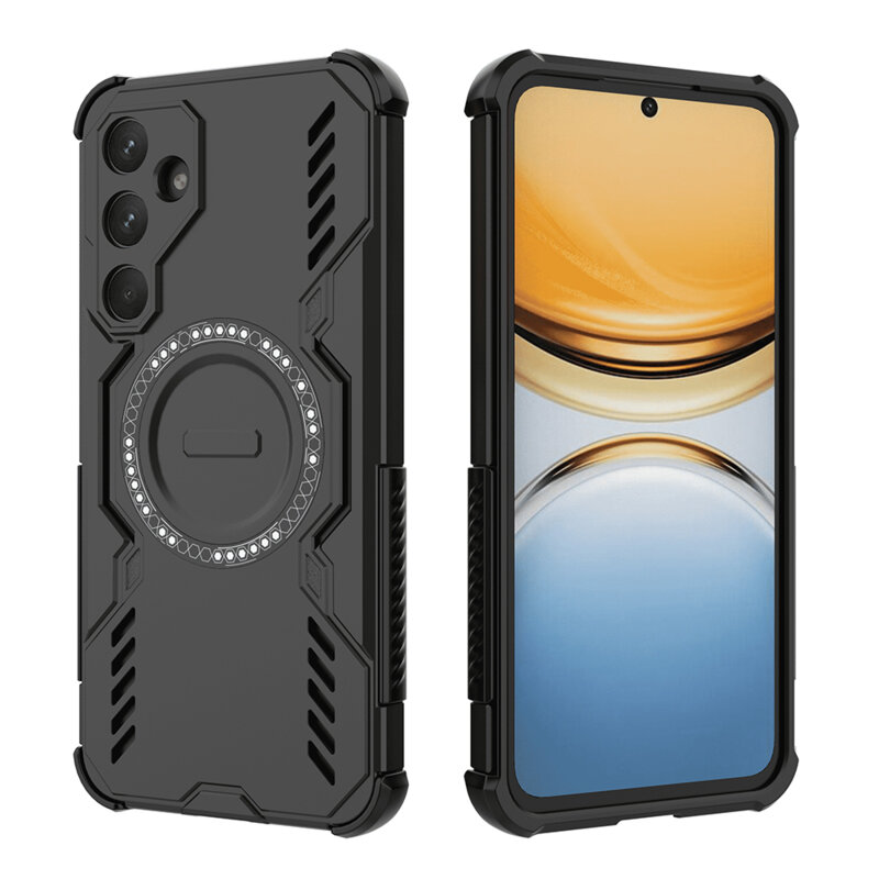 Husa Samsung Galaxy A55 5G Techsuit ArmorMag Case, negru
