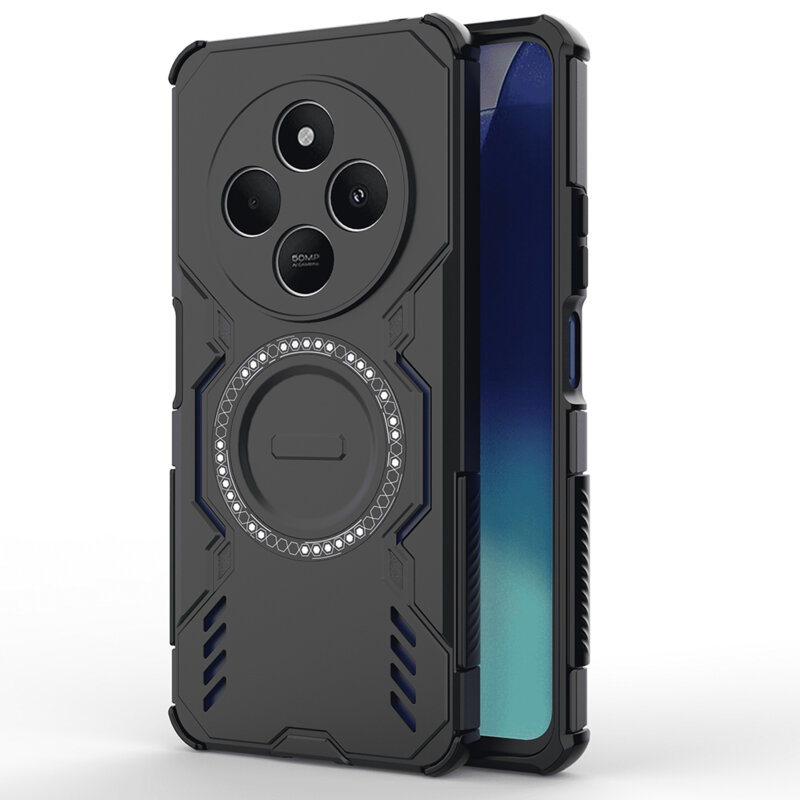 Husa Xiaomi Poco C75 Techsuit ArmorMag Case, negru