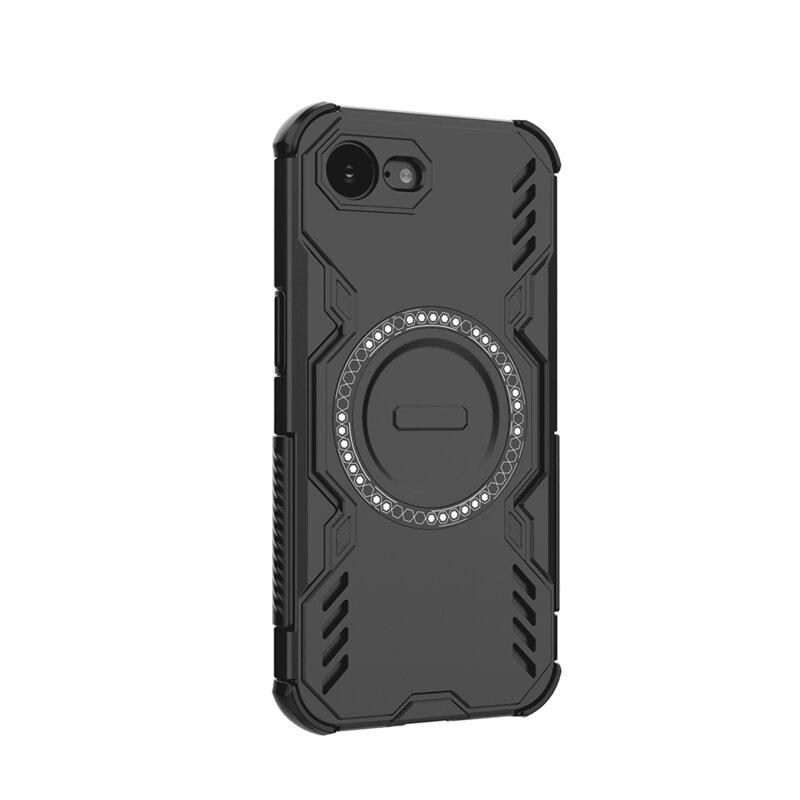 Husa iPhone 16e Techsuit ArmorMag Case, negru