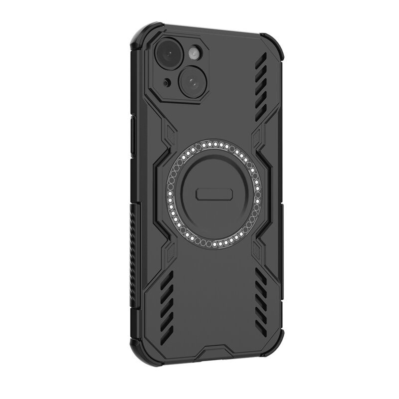 Husa iPhone 15 Techsuit ArmorMag Case, negru
