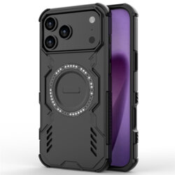 Husa iPhone 17 Pro Max Techsuit ArmorMag Case, negru