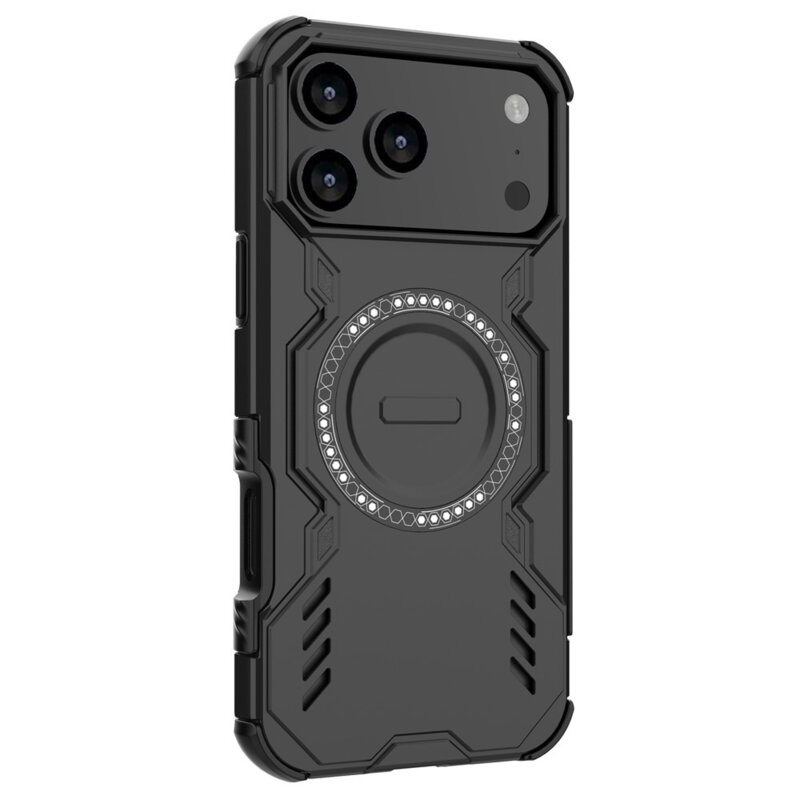Husa iPhone 17 Pro Max Techsuit ArmorMag Case, negru