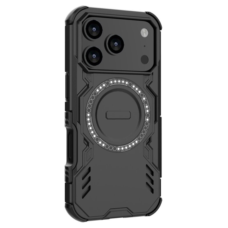Husa iPhone 17 Pro Techsuit ArmorMag Case, negru