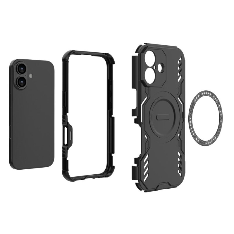 Husa iPhone 17 Techsuit ArmorMag Case, albastru