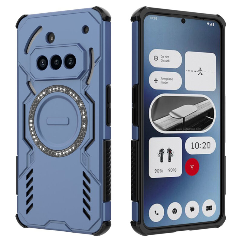 Husa Nothing Phone (3a) Techsuit ArmorMag Case, albastru