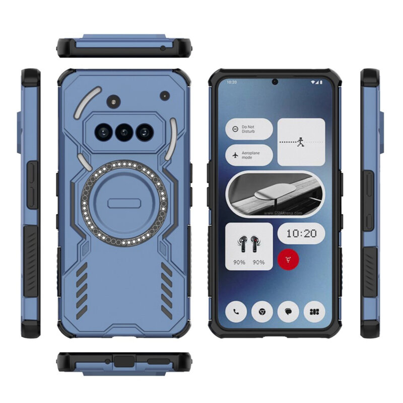 Husa Nothing Phone (3a) Techsuit ArmorMag Case, albastru