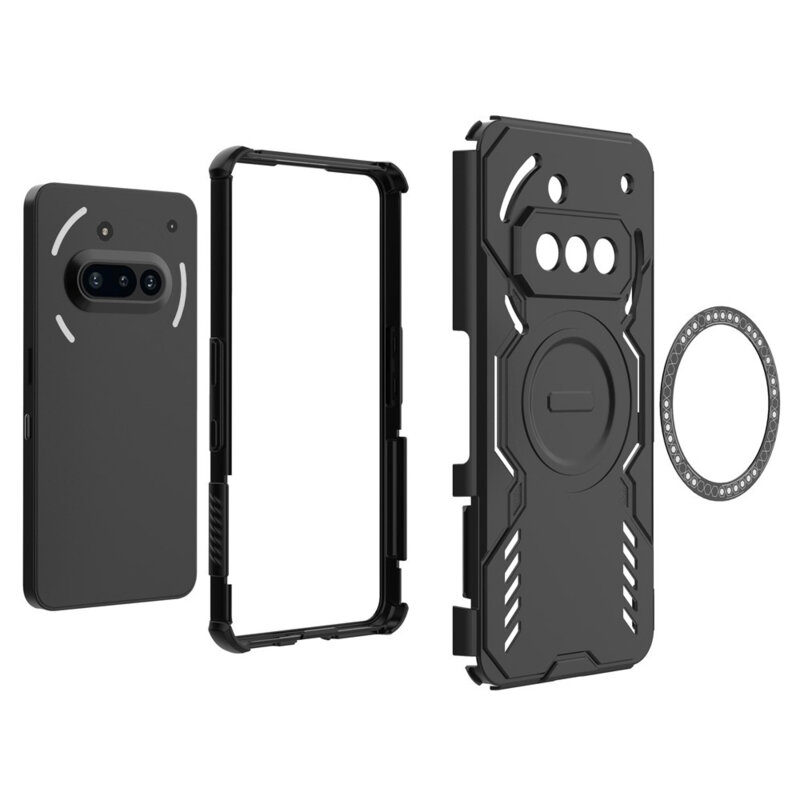 Husa Nothing Phone (3a) Techsuit ArmorMag Case, albastru