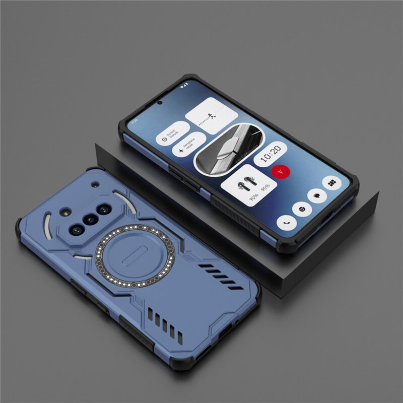 Husa Nothing Phone (3a) Techsuit ArmorMag Case, albastru