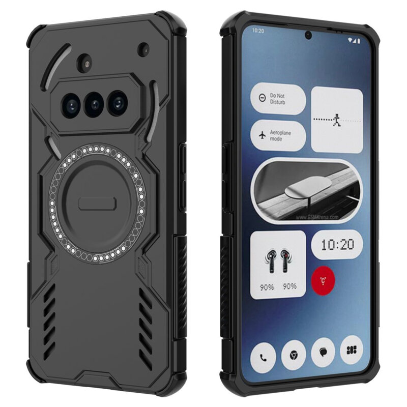Husa Nothing Phone (3a) Techsuit ArmorMag Case, negru