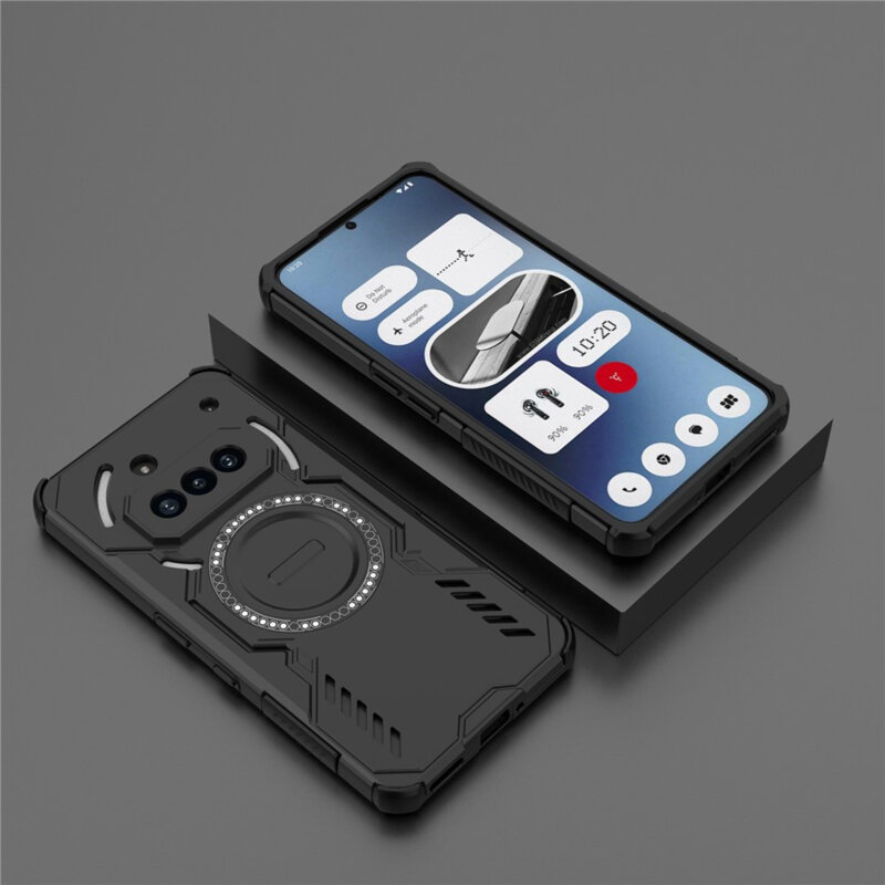 Husa Nothing Phone (3a) Techsuit ArmorMag Case, negru