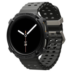 Husa Samsung Galaxy Watch8 44mm Spigen Rugged Armor, negru